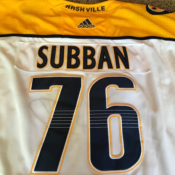Authentic Nashville Predators Jersey PK Subban 76 - Picture 2 of 8